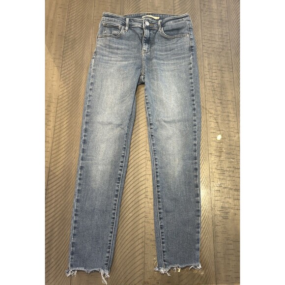 Levi’s Womens 721 High-Rise Skinny Jeans Light Wash blue size 26 - Picture 1 of 6